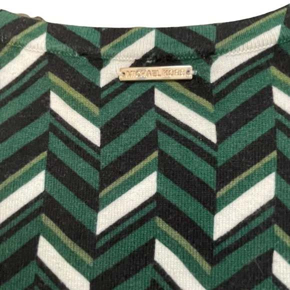 Michael Kors Chevron Print Dress - Picture 4 of 9